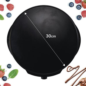 GOODY CREPIERA CON ACCESSORI IN LEGNO 1200W DIAMETRO 30 CM