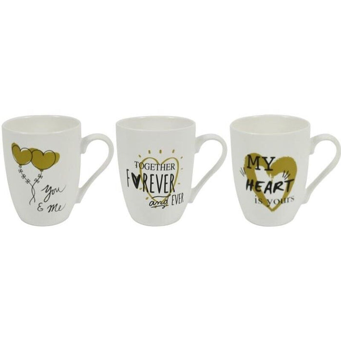 SET 3 MAURY'S MUG LOVER TAZZA DA CAPPUCCINO CAPIENZA 350 CC