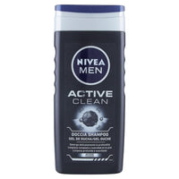 SET 3 CONFEZIONI NIVEA DOCCIA MEN ACTIVE CLEAN IN FORMATO DA 250 ML