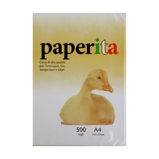PAPER ONE CARTA PER FOTOCOPIE A4 2500 FOGLI DA 75 GR PER SCUOLA UFFICIO 5 RISME