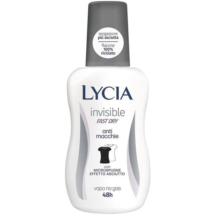 SET 6 LYCIA DEODORANTE VAPO IN FORMATO DA 75 ML INVISIBLE FAST DRY