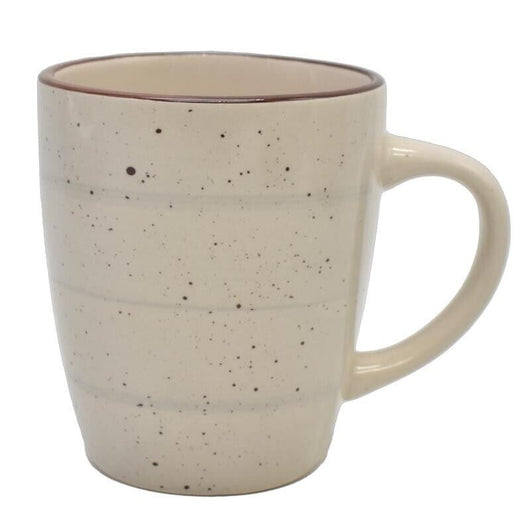 MAURY'S SPOT TAZZA IN CERAMICA DA 360 CC IN COLORE GRIGIO EFFETTO CEMENTO