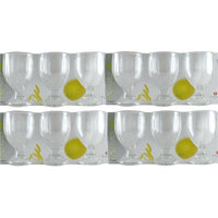 12 BICCHIERI CALICI RISTORANTE MUGHETTO PER ACQUA 245ML EXTRA RESISTENTI