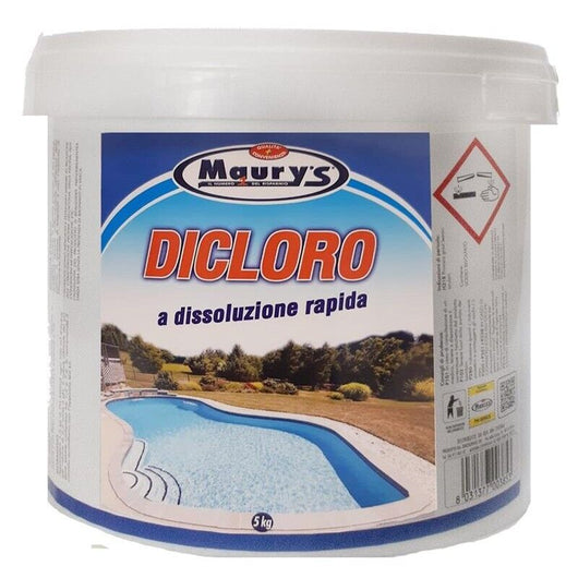 MAURY'S DICLORO 5KG TRATTAMENTO GRANULARE PER PISCINA