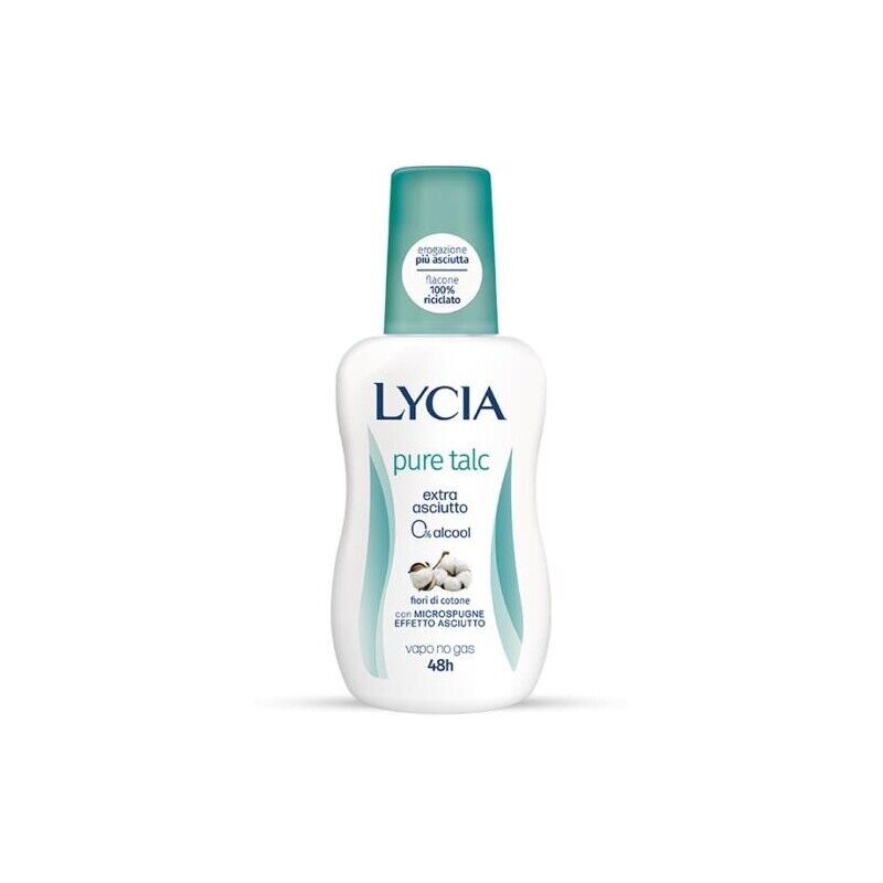 SET 12 LYCIA DEODORANTE VAPO IN FORMATO DA 75 ML PURE TALC