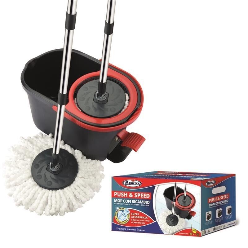MAURY'S PUSH & SPEED MOP CON RICAMBIO