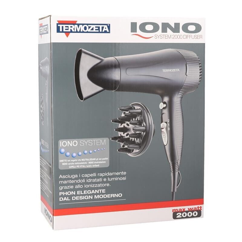 TERMOZETA PHON CON IONO SYSTEM DA 2000W E DIFFUSORE