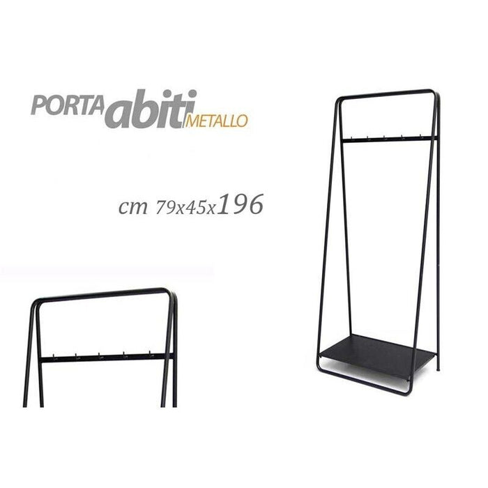 PORTA ABITI IN METALLO 79X45X196 CM