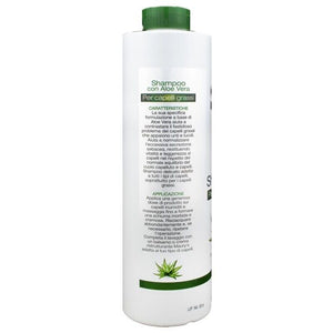 HYDRA VIVA SHAMPOO CAPELLI GRASSI CON ALOE VERA FORMATO 1 LT ANALLERGICO