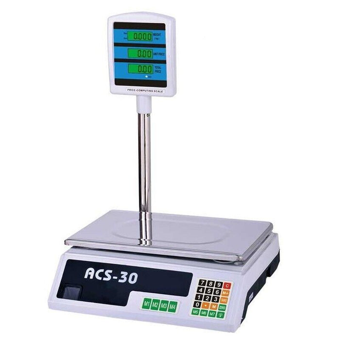 BILANCIA ELETTRONICA DA BANCO PORTATA 40KG BILANCE PROFESSIONALE COMMERCIALE