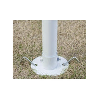 GAZEBO CARPORT IN ACCIAIO 3X6 MT COPERTURA GARAGE PER AUTO BIANCO