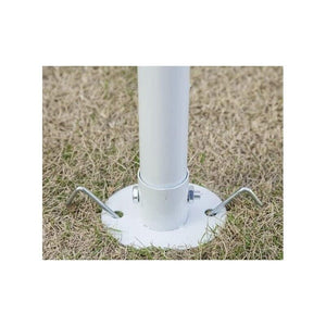 GAZEBO CARPORT IN ACCIAIO 3X6 MT COPERTURA GARAGE PER AUTO BIANCO