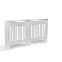 COPRITERMOSIFONE IN LEGNO 152 X 19 X 81 CM IN COLORE BIANCO