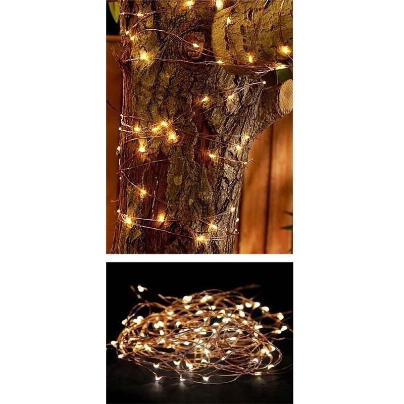 MAURY'S HIGH-TECH FILO MICROLED A ENERGIA SOLARE CON 200 LED DA 20 METRI