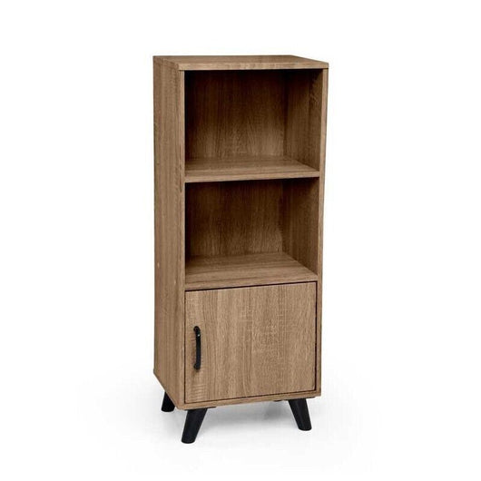 ARES MOBILE ALTO IN LEGNO CON RIPIANO E ANTA 40 X 30 X 97 CM NOCE