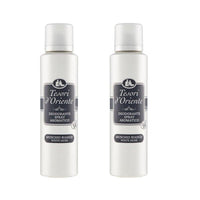 SET 2 CONFEZIONI TESORI D'ORIENTE DEODORANTE SPRAY MUSCHIO BIANCO DA 150 ML