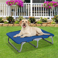 BRANDINE PIEGHEVOLI PER CANI IN TESSTO OXFORD BLU 71X58X18CM