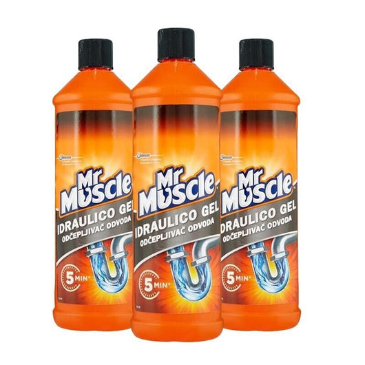MISTER MUSCOLO DISGORGANTE IDRAULICO GEL 3 X 1 LT