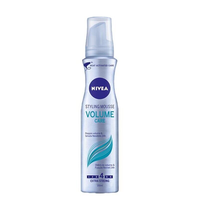 SET 4 CONFEZIONI DI NIVEA SPUMA STYLING CAPELLI 150ML VOLUME