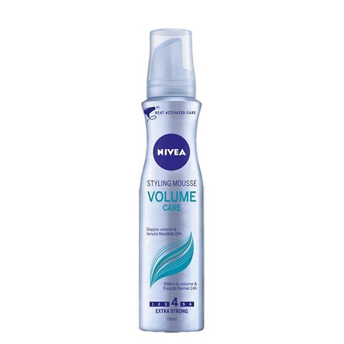 SET 4 CONFEZIONI DI NIVEA SPUMA STYLING CAPELLI 150ML VOLUME
