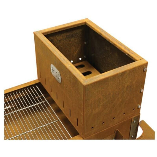 EL GAUCHO BARBECUE LEGNA/CARBONE CON CAMERA DI COMBUSTIONE 47 X 90 X H 130 CM