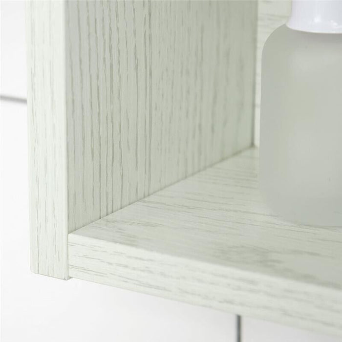 ARMADIETTO A SPECCHIO PER BAGNO CON RIPIANI REGOLABILI 3 PORTE 90X15X75CM