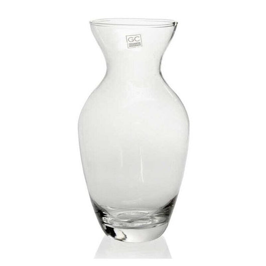 VASO DA ARREDO IN VETRO STONDATO 15X37CM TRASPARENTE