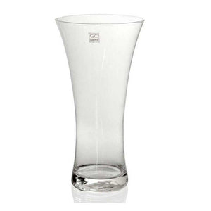 VASO DA ARREDO IN VETRO SLIM 19X37CM TRASPARENTE