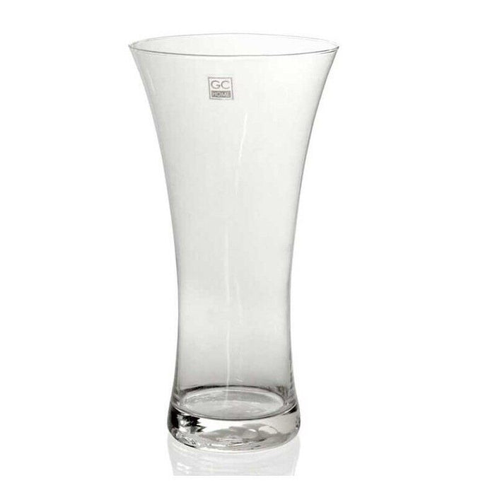 VASO DA ARREDO IN VETRO SLIM 19X37CM TRASPARENTE