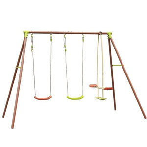 ALTALENA DA GIARDINO PER BAMBINI A 4 POSTI 290X190X195 CM