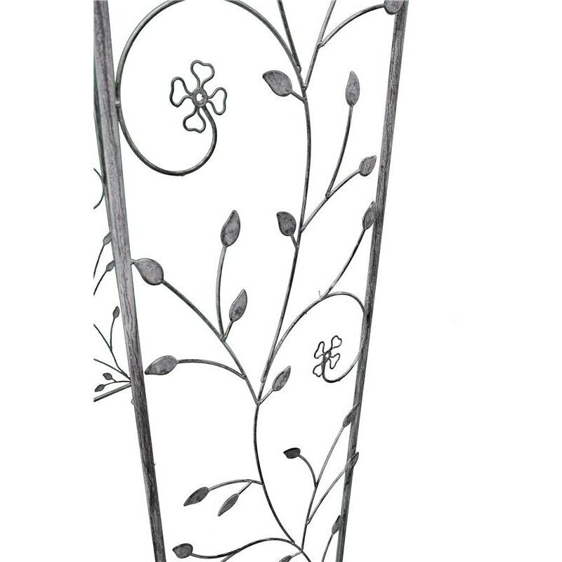 ARCO ANDERSON GRIGIO ANTICO IN ACCIAIO VERNICIATO A POLVERE 135 X 47,5 X H230CM