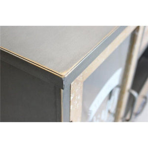 CHRISTIAN MOBILETTO DA ARREDO DESIGN INDUSTRIAL 124X39,5 X H80 CM