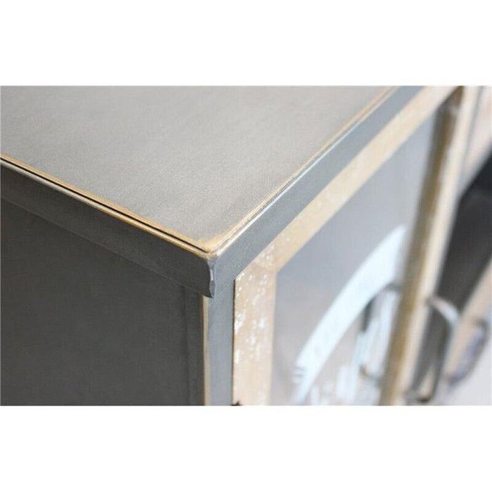 CHRISTIAN MOBILETTO DA ARREDO DESIGN INDUSTRIAL 124X39,5 X H80 CM