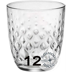BORMIOLI ROCCO GLIT SET DA 12 BICCHIERI PER ACQUA DA 29,5 CL