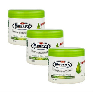 KIT SET 3 PZ MAURY'S PROFESSIONAL CREMA RISTRUTTURANTE CAPELLI