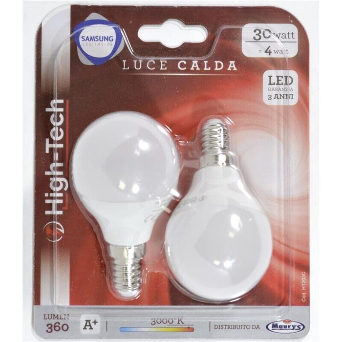KIT SET 2 PZ HIGH-TECH SET 2 LAMPADINE LED SAMSUNG SFERA