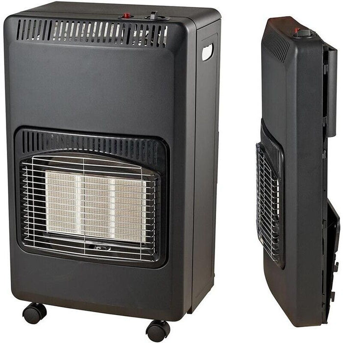 ZEPHIR STUFA A GAS PIEGHEVOLE CON ROTELLE PER IL TRASPORTO DA 4,2 KW