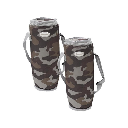 KIT SET 2 PZ MAURY'S PORTA BOTTIGLIA TERMICO MILITARY 2 LT COLORI ASSORTITI