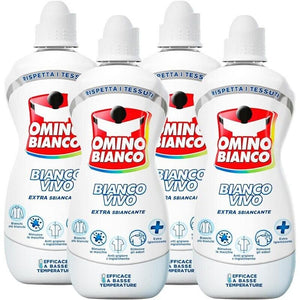 SET 4 PZ ADDITIVO OMINO BIANCO GEL 900ML BIANCOVIVO