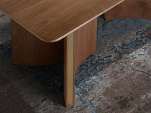 Tavolo da pranzo rettangolare noce