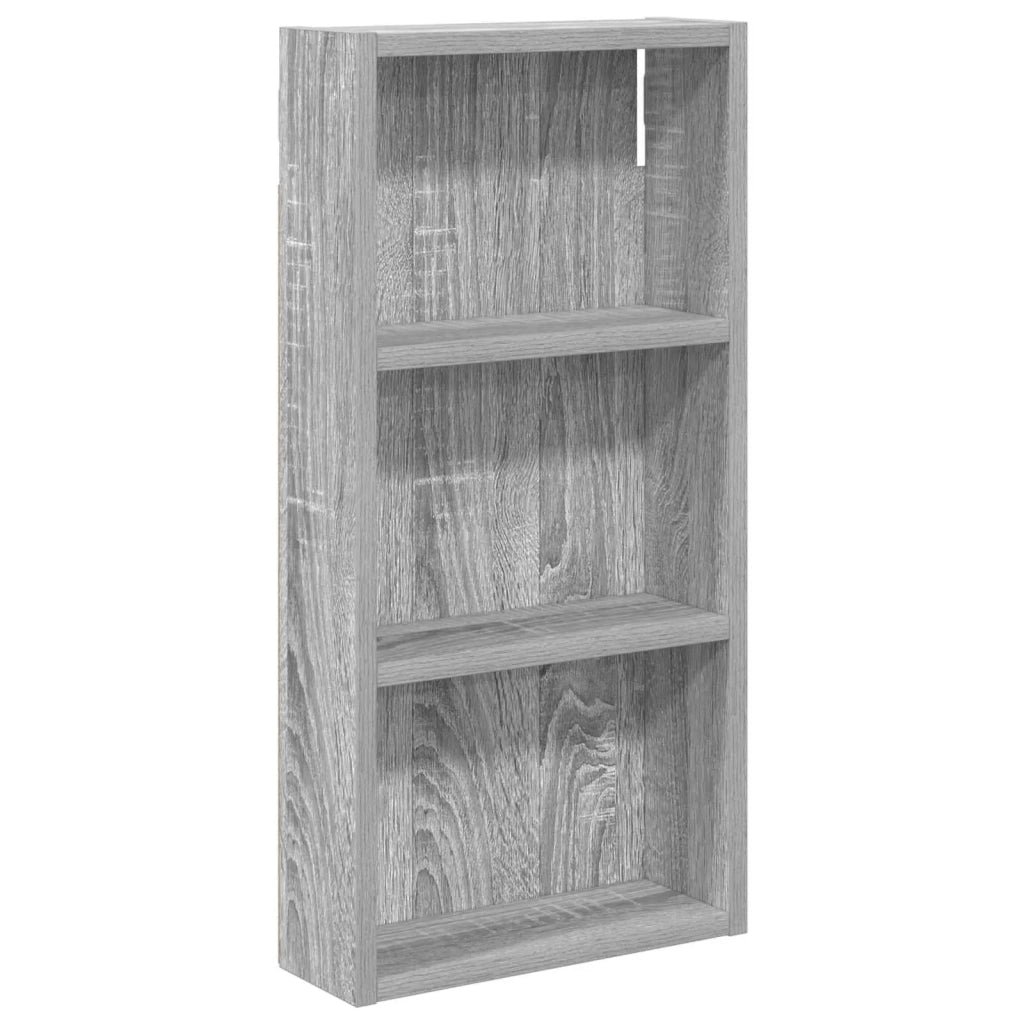 Armadio da bagno a muro Sonoma grigia 30 x 10 x 60,5 cm 889324