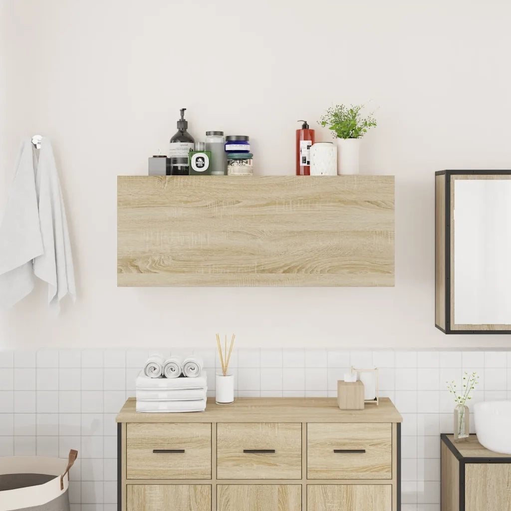 Mobile da Bagno Rovere Sonoma 100x25x40 cm in Truciolato 860105