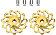 Set di derailleur a disco per bicicletta - Migliorata efficienza della bicicletta - 11T/13T guide a rulli - Smorzamento di attrito ceramico - Struttura in alluminio duraturo - Peso: 0,00 kg - Dimensioni: 0,00 x 0,00 x 0,00 mm - Codice prodotto: P...