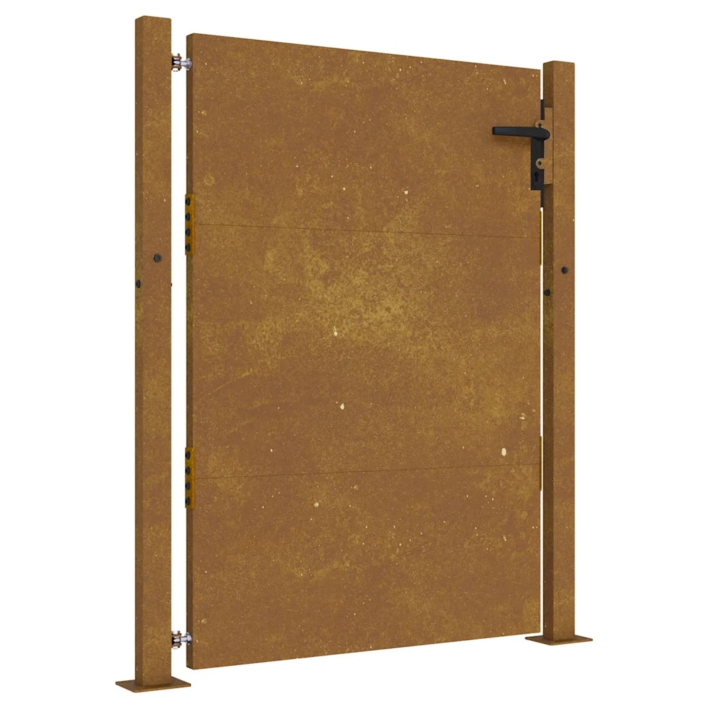 Cancello da Giardino 105x130 cm in Acciaio Cortencod mxl 80441