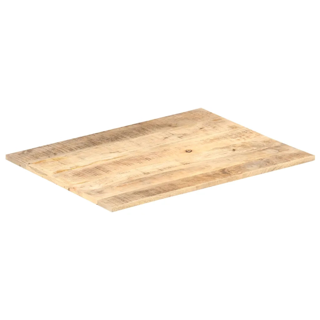 Piano Tavolo in Legno Massello di Mango 15-16 mm 80x70 cm 286017