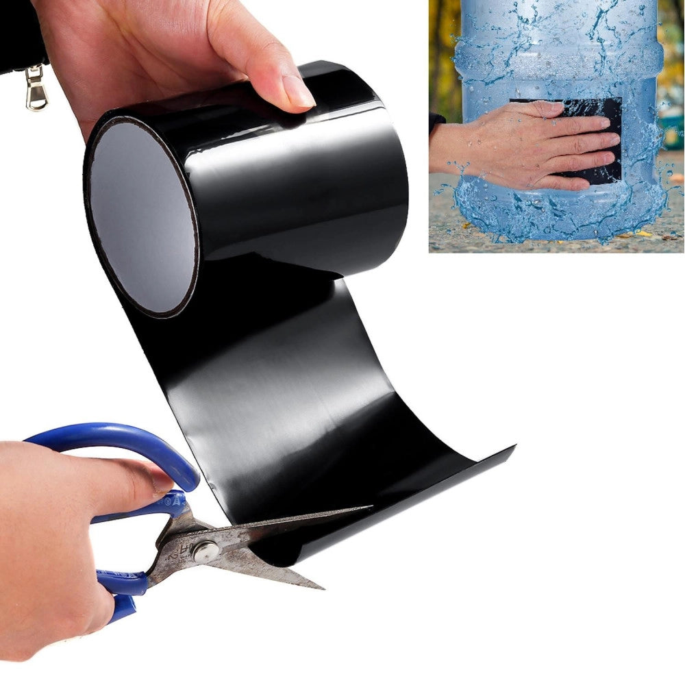 Trade Shop - Nastro Adesivo Per Riparazione Immediata Perdite Tubi Acqua Resistente Waterprof -
