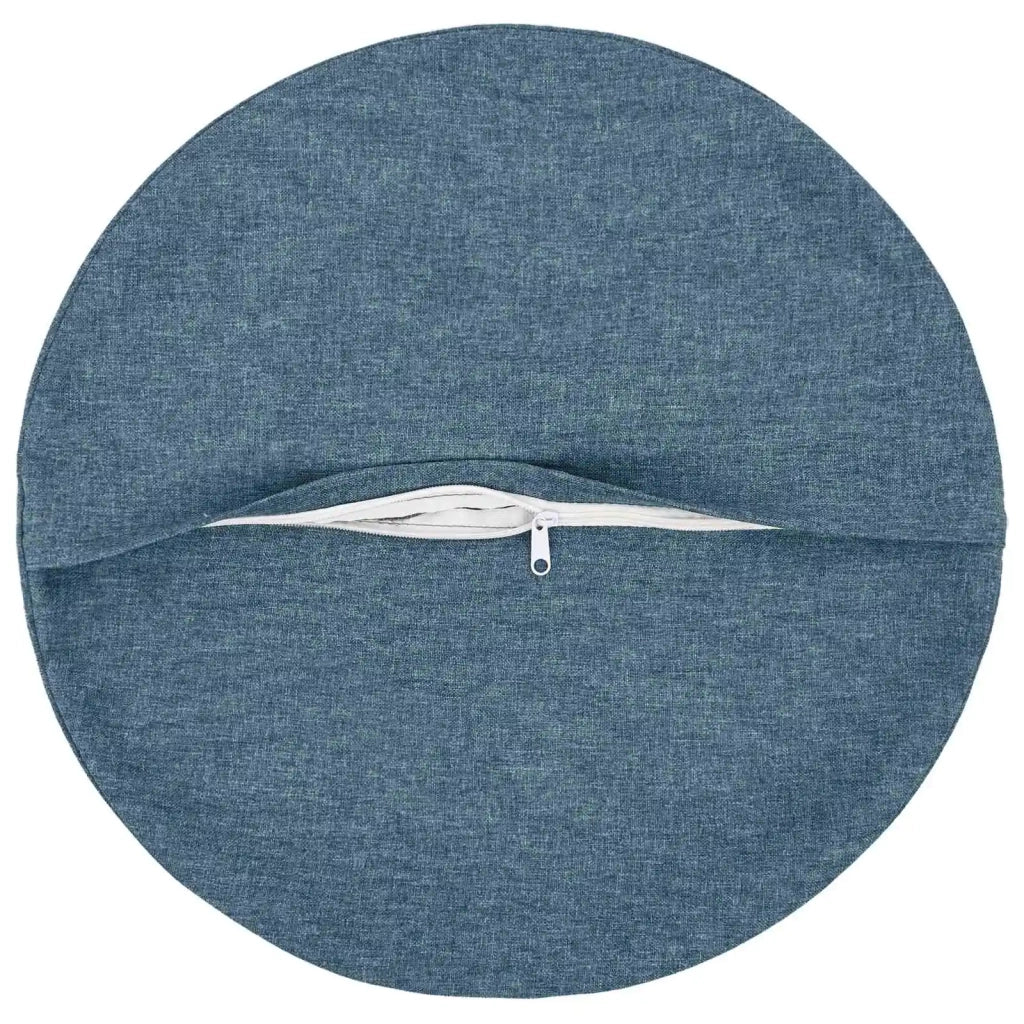 Federa 6 pz HEERLEN Blu jeans Ø 30 cm Tessuto 921882