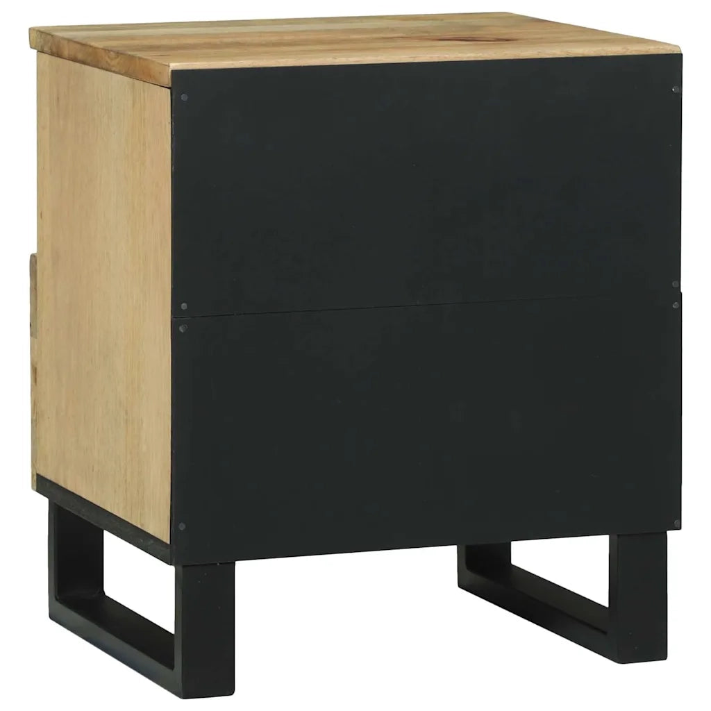 Comodino | Armadio da Notte | Mobiletto da notte Naturale 40 x 33 x 46 cm Legno ingegnerizzato