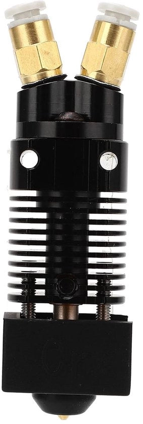 Testa di stampante 3D Geassembleta - Lega di alluminio - Doppia trasmissione - 0,4 mm di diametro di uscita - per CR 10/Ender 3