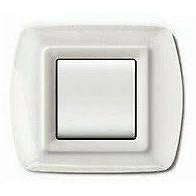 PLACCA MYLIFE 2 MODULI BIANCO